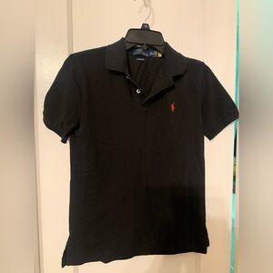 Like new Boys 10-12 Ralph Lauren Black classic fit Polo